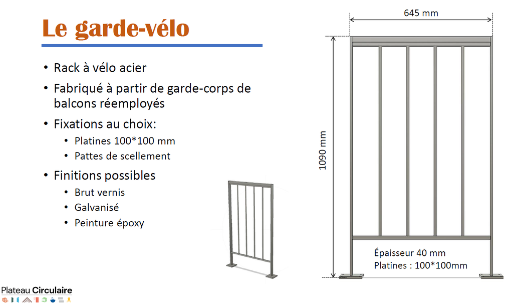 Rack à vélo LPC