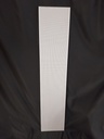 Faux plafond bac acier Blanc perforé- lame