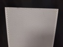 Faux plafond bac acier Blanc perforé- lame