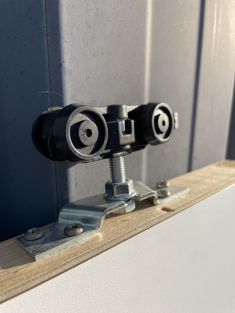 PORTE STRATIFIÉ BOIS COULISSANTE