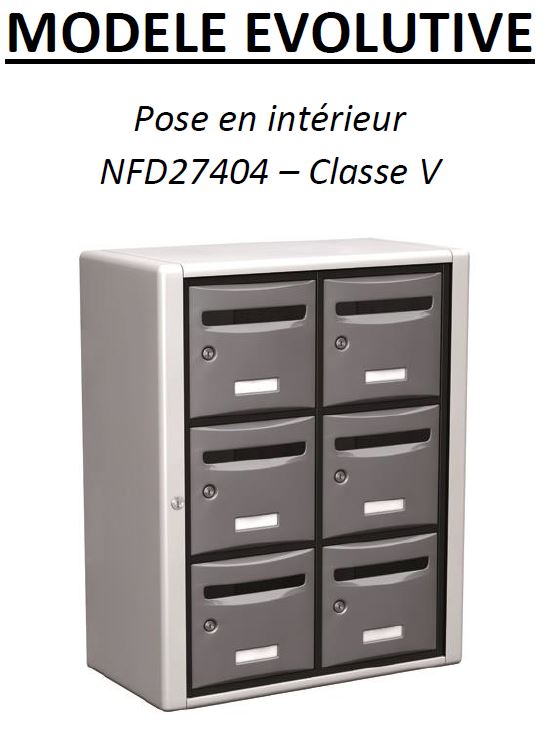 Bloc BAL acier blanc 3*5