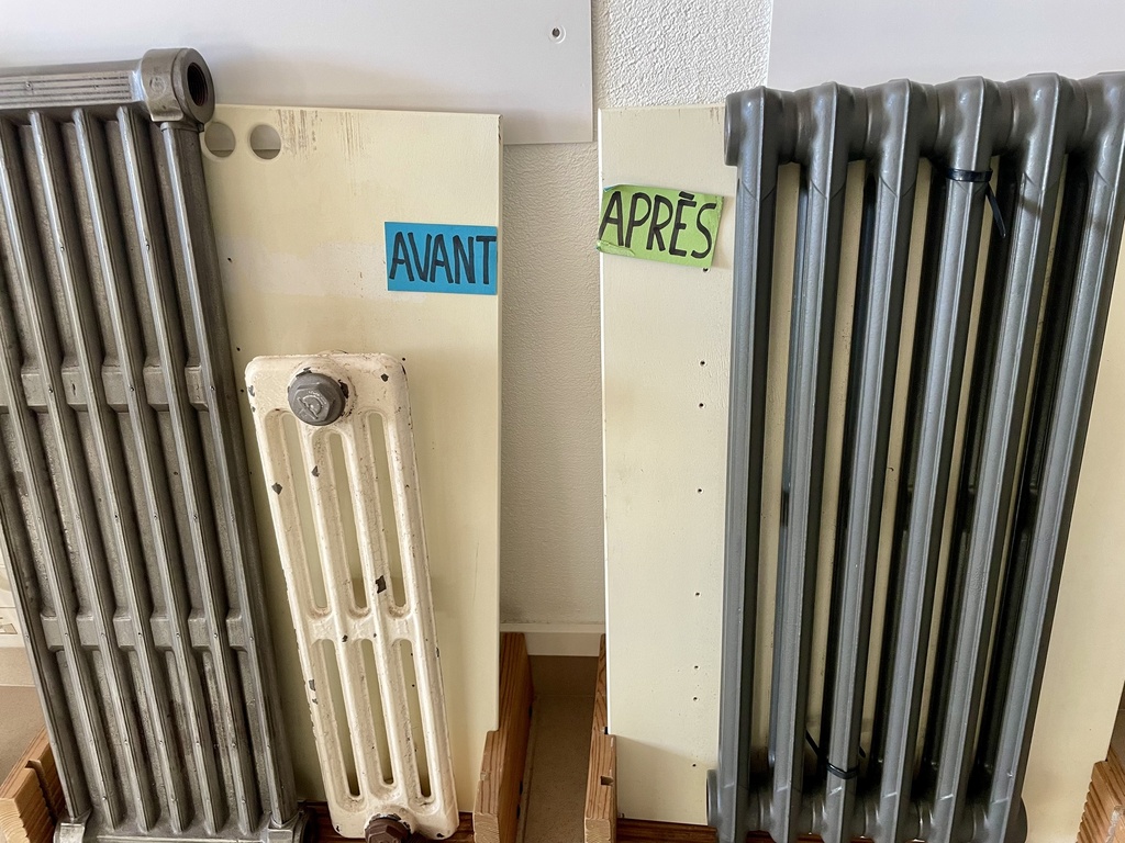 Remise en état radiateur