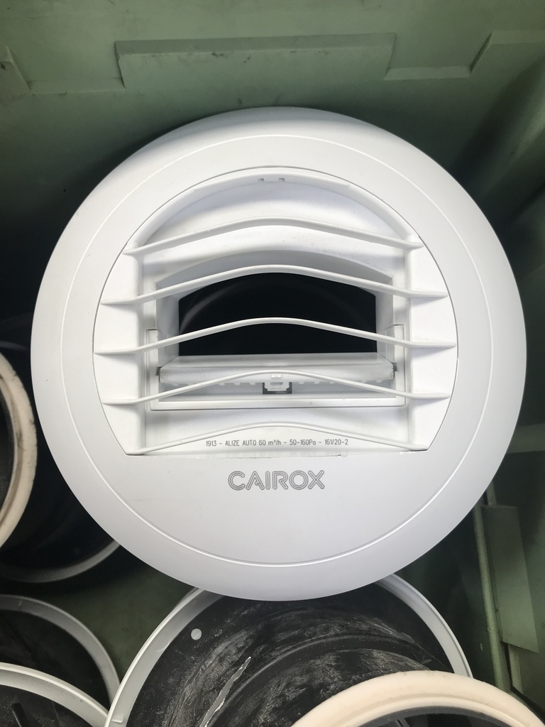 Bouche de reprise autoréglable Cairox Alize