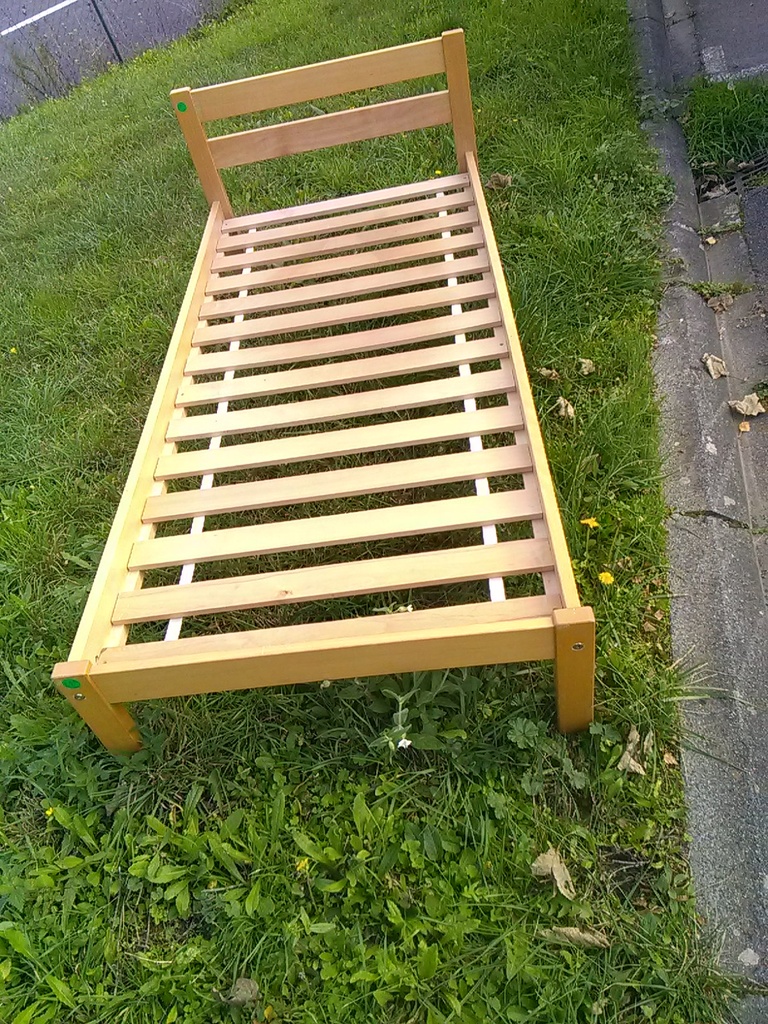 Lit hêtre massif 90*200