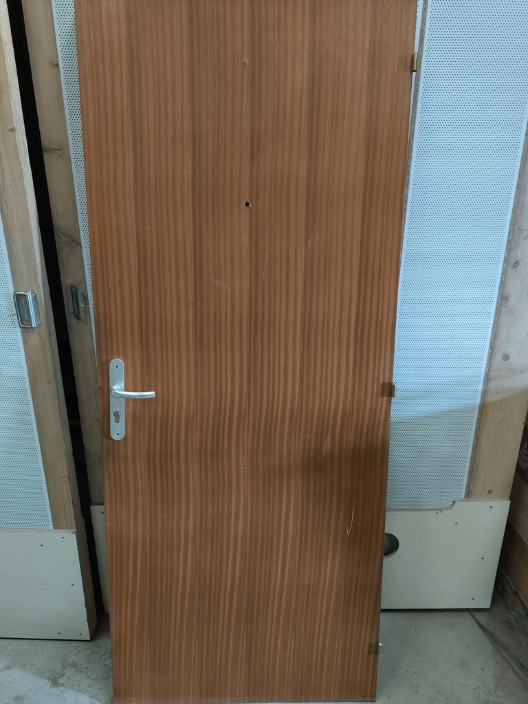 porte bois stratifié âme pleine (83 cm, 199.5)