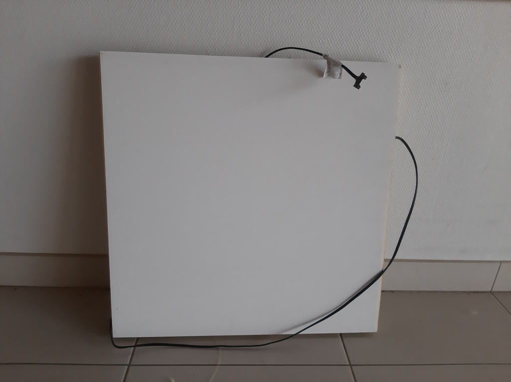 Dalle plafond rayonnant modulaire dynasoft  Chorusa - Blanc 75W