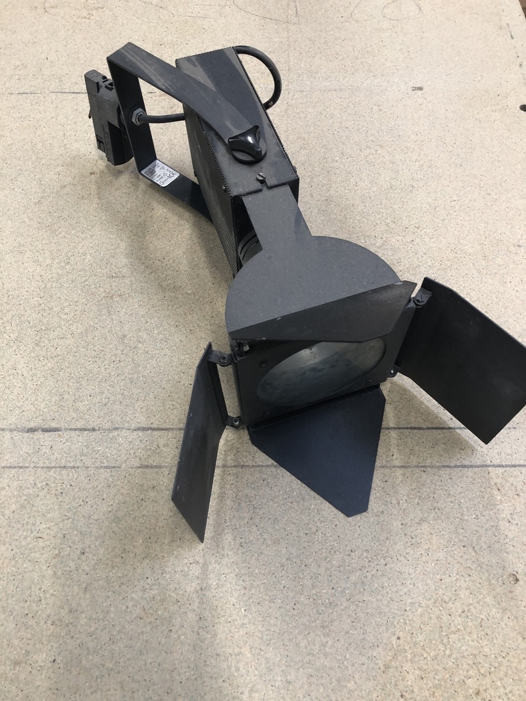 Projecteur cadreur sur rail