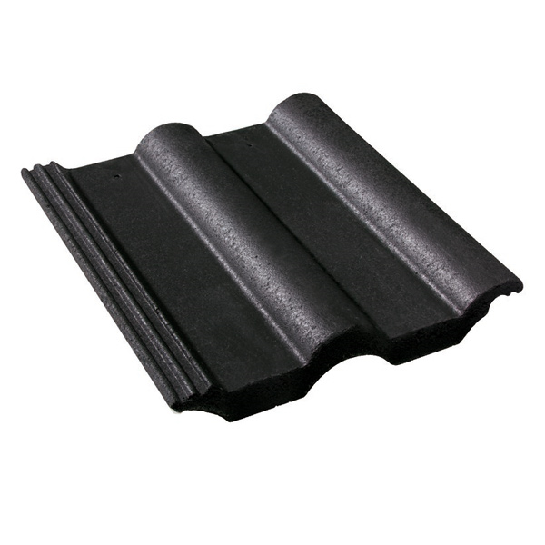 Tuiles béton Double Romane Ardoise